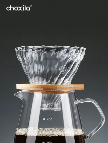 فلتر القهوة الزجاجي