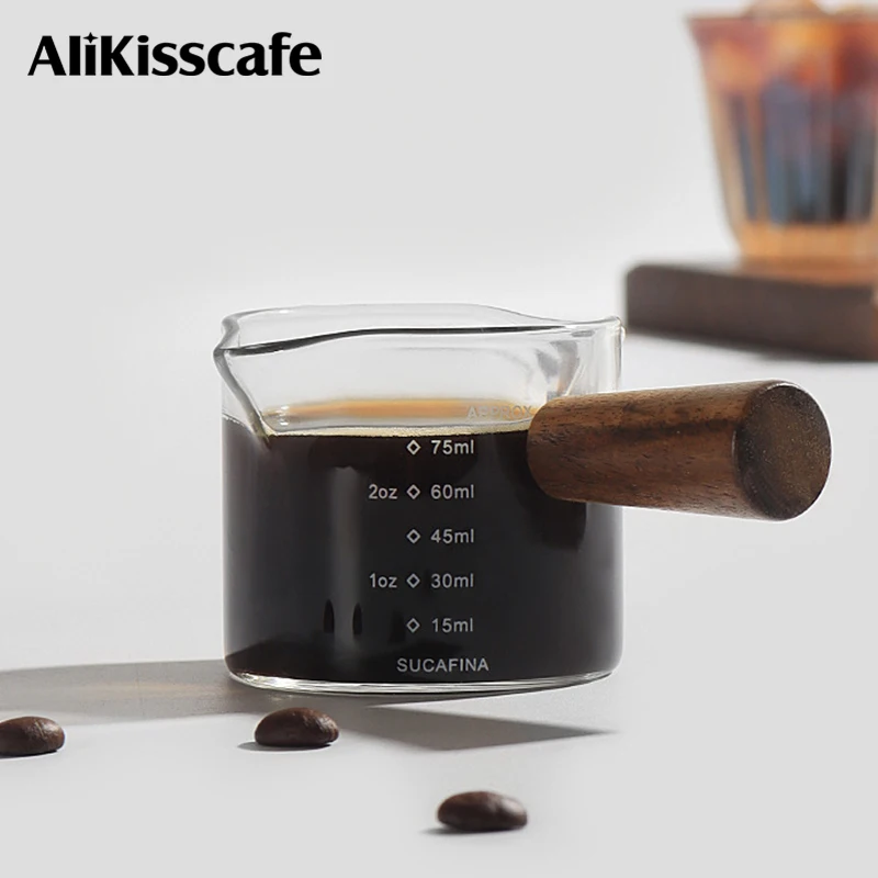 kf-S82ee21c2d075414f8e02b3115f314076T قياس اسبريسو مقبض خشبي - الصورة 1